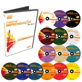 Coleção Curso de Improvisação em 15 DVDs