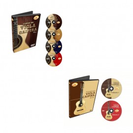 Coleção Curso de Viola Caipira em 6 DVDs
