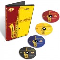 Coleção Curso de Saxofone em 4 DVDs