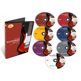 Coleção Curso de Guitarra Nível Zero 7 DVDs