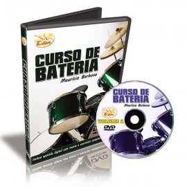 Curso de Bateria para Intermediários em DVD