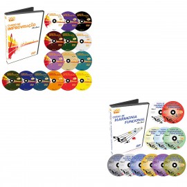 Coleção Curso De Improvisação e Harmonia Funcional- 26 Dvds