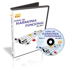 Curso de Harmonia Funcional Vol 4 em DVD