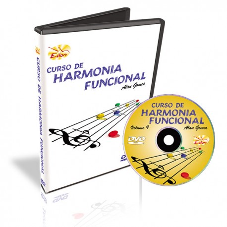 Curso de Harmonia Funcional Vol 9 em DVD