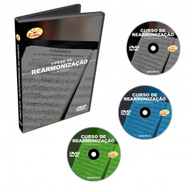Coleção Curso de Rearmonização em 3 DVDs