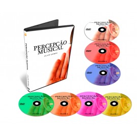 Coleção Percepção Musical em 7 DVDS