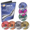 Coleção Teclado e Piano Popular em 7 DVDS